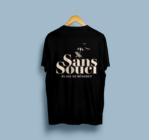 Tee-shirt Sans Souci - Black White